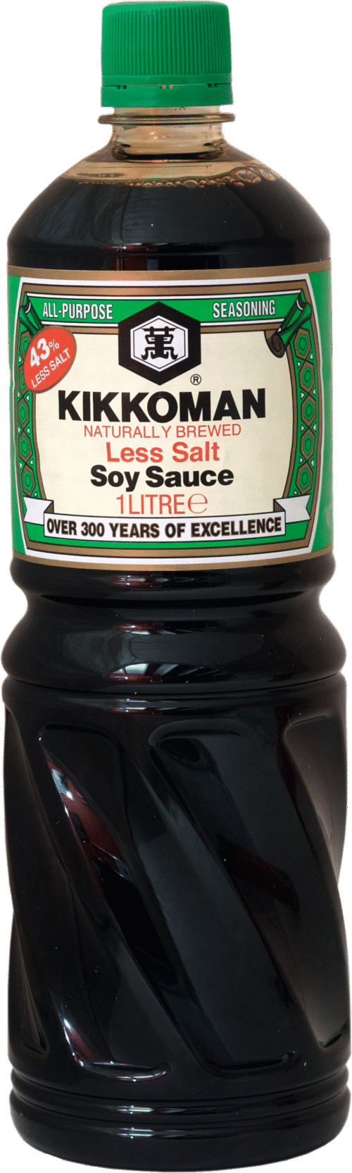 Soy Sauce Less Salt Japanese Style Kikkomann PET package 1000ml - Image 2