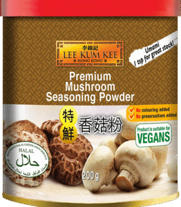 Premium Mushroom Seasoning Powder 200g  Lee Kum Kee (Vegan)