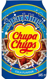 Chupa Chups Sparkling Cola Drink 24x345 ml
